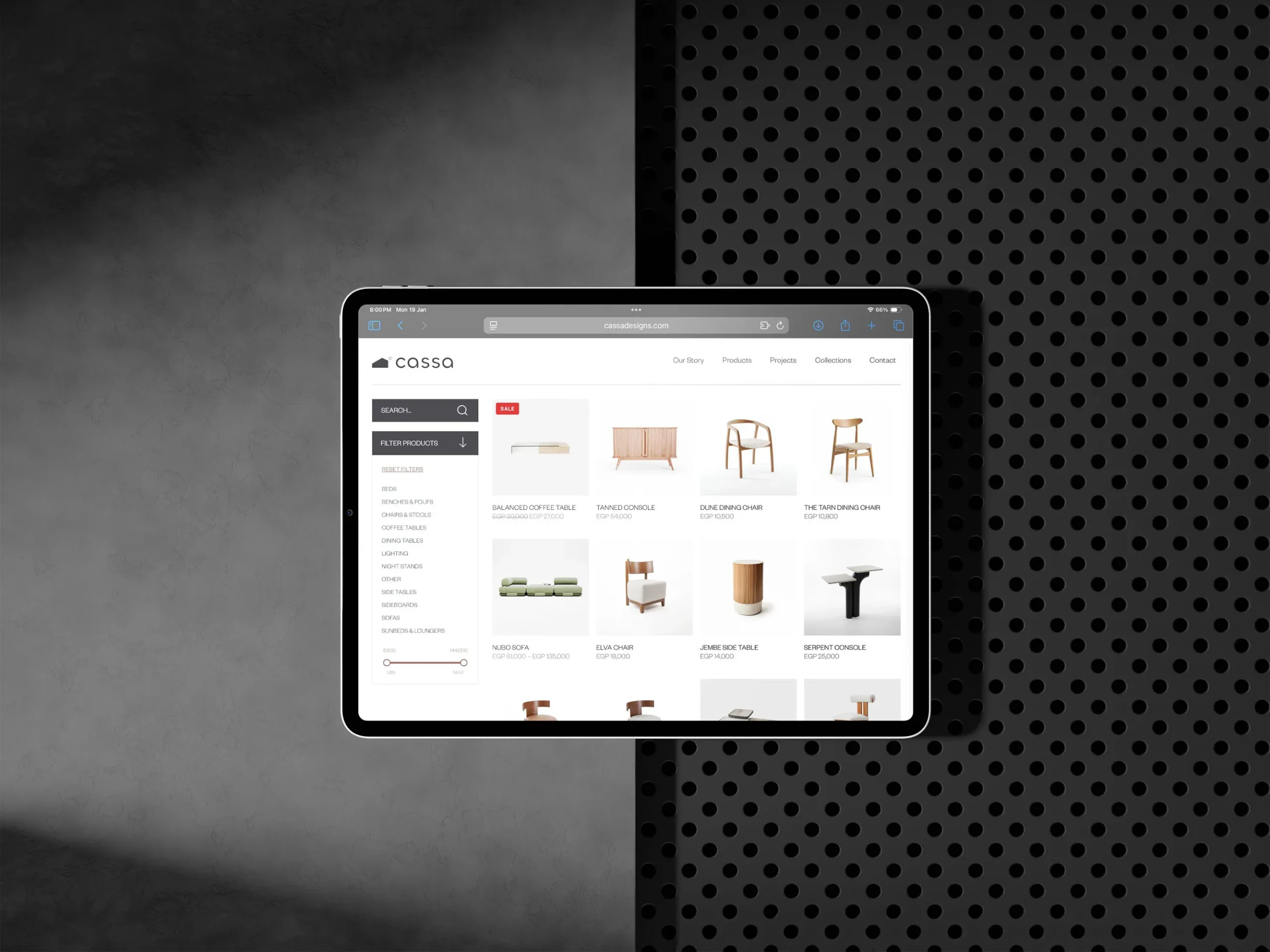 Cassa Designs by MCOM